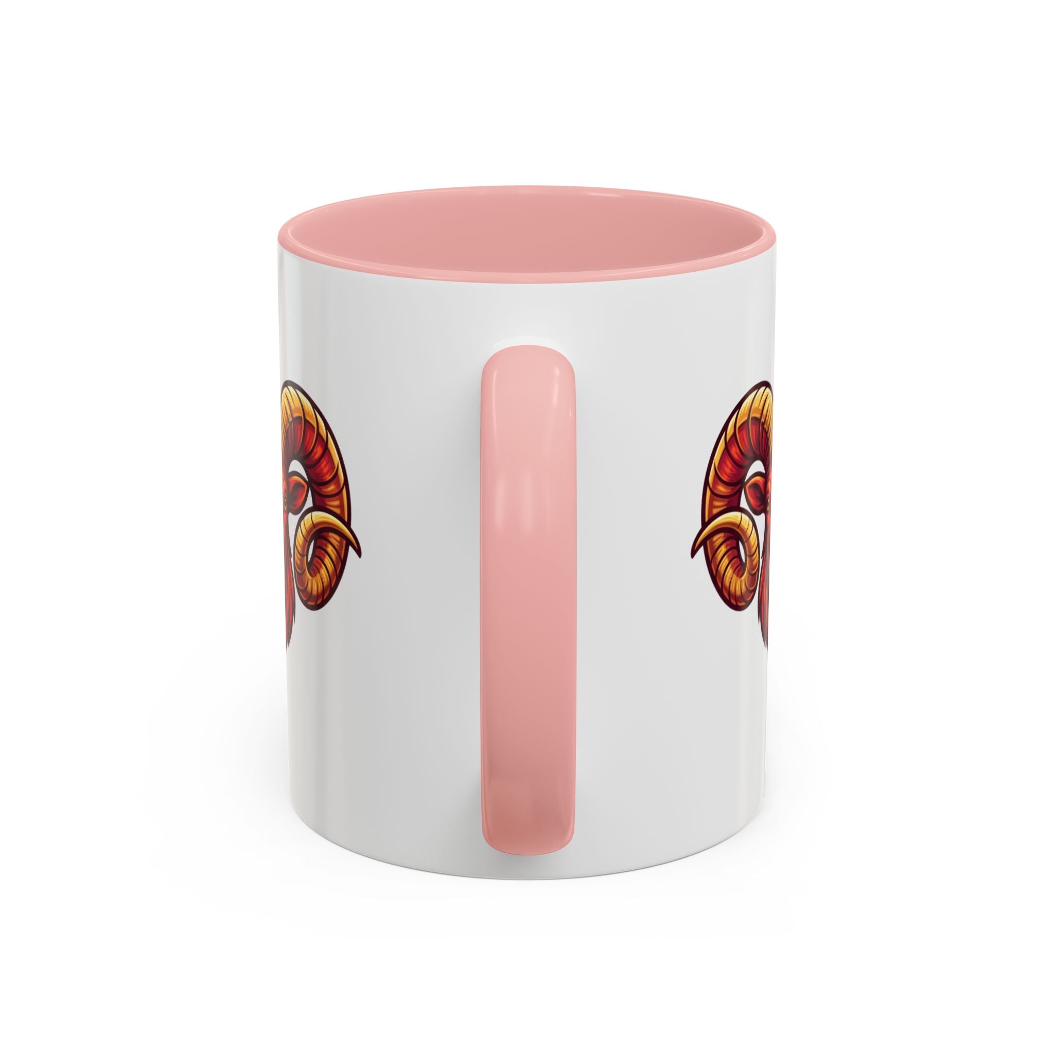 Aries Ram Accent Coffee Mug — Zodiac Goat Horoscope Gift