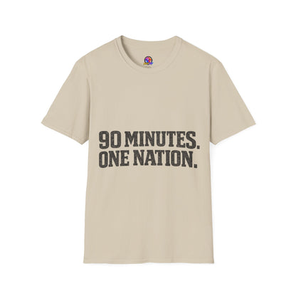 FIFA World Cup 2026 90 Minutes. One Nation. T-Shirt — Patriotic Soccer/Fans Tee