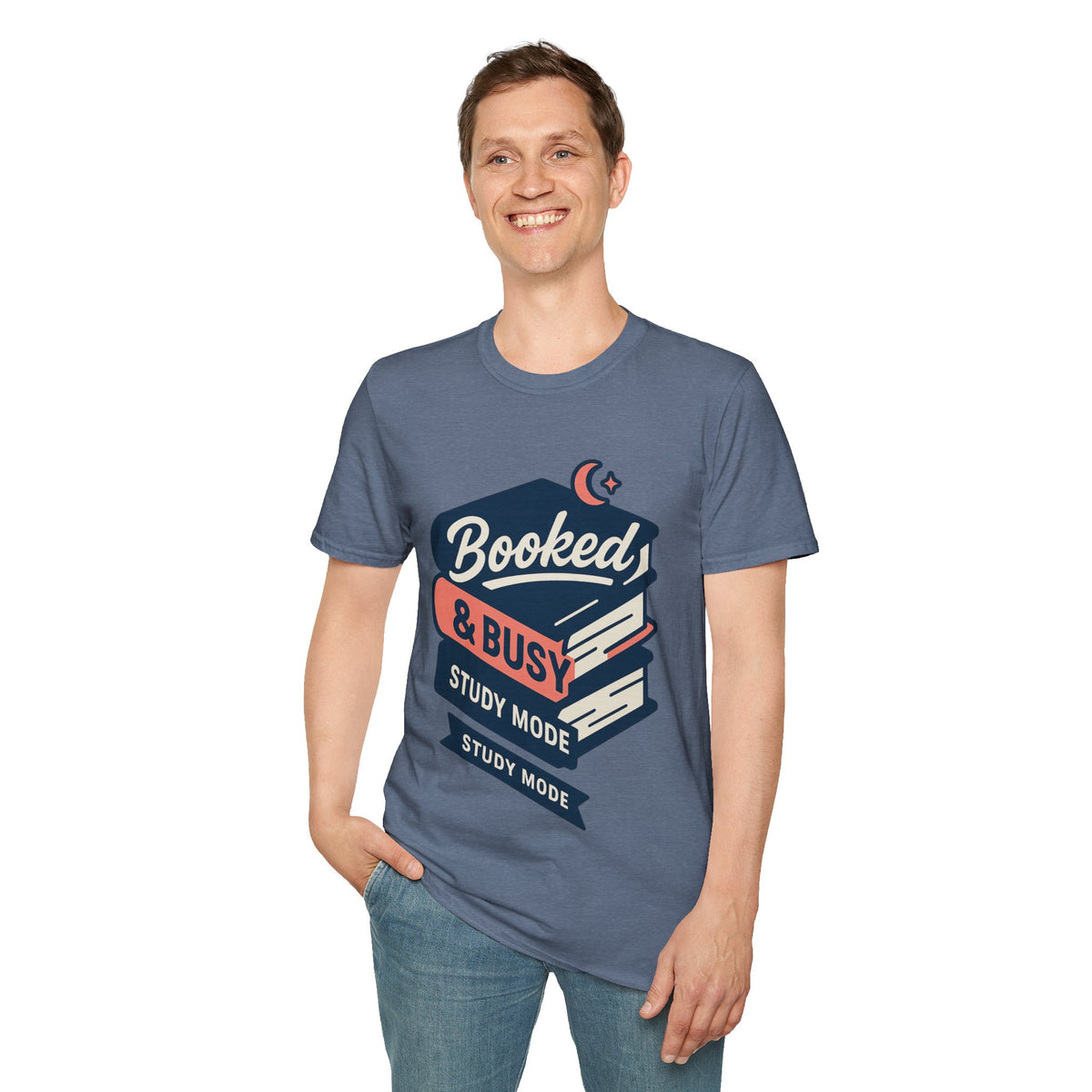 Booked & Busy T‑Shirt – Librarian/Book Lover Reading Gift - Trending Now - August 2026