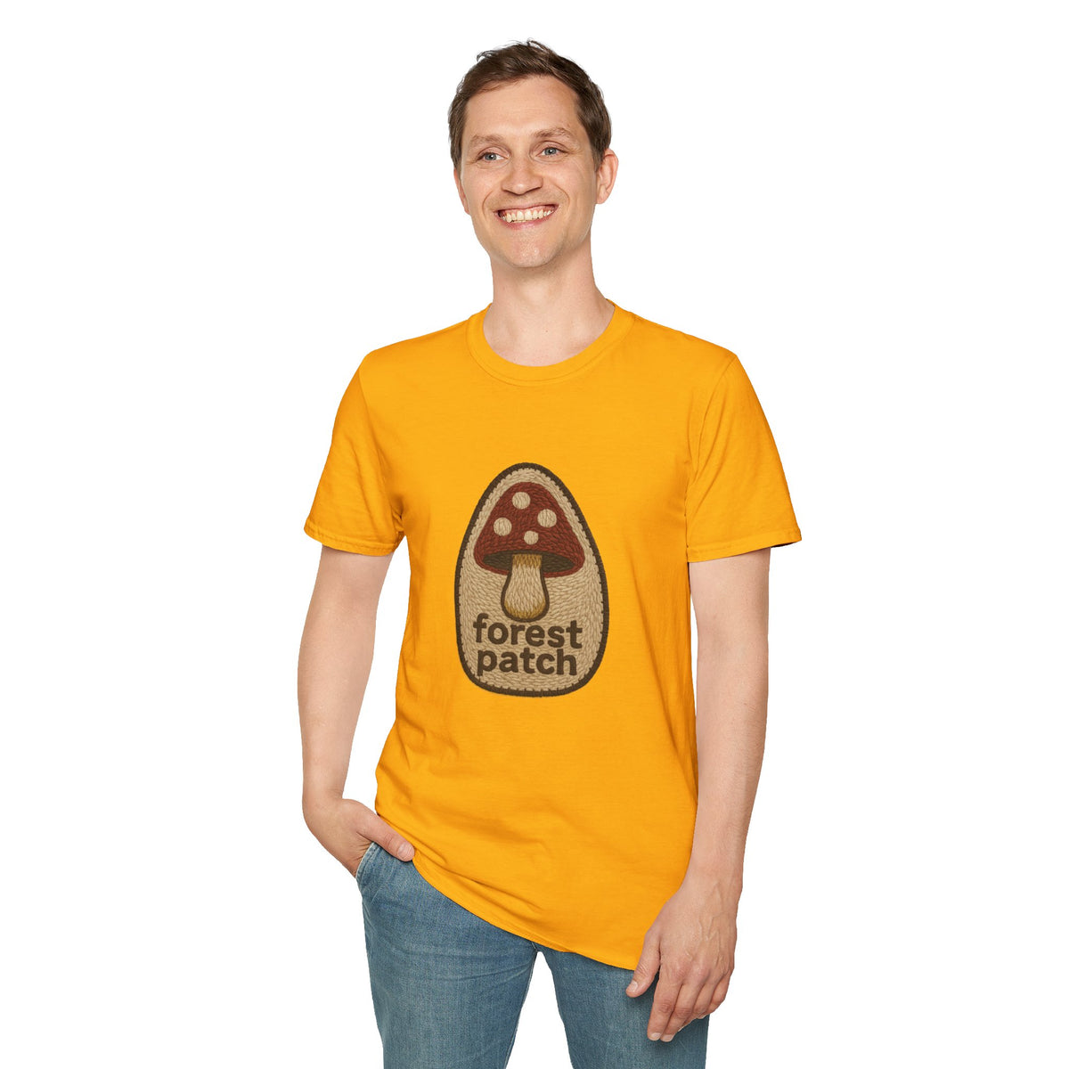 Mushroom Patch T-Shirt — 'Forest Patch' Vintage Mushroom Graphic Tee - Trending Now - August 2026