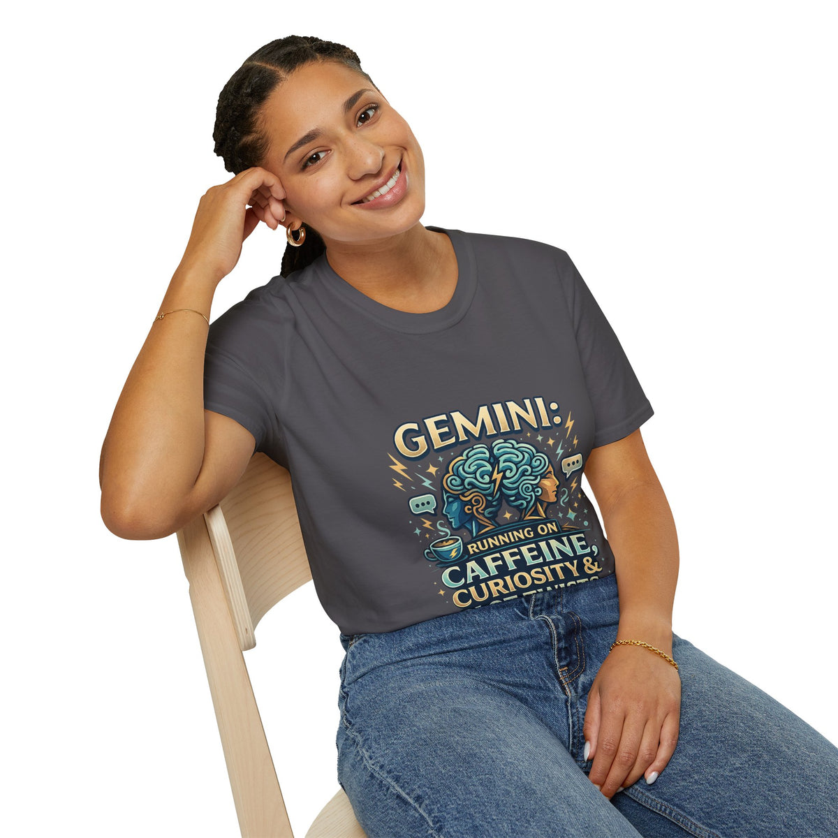 Zodiac  Gemini Unisex Softstyle T-Shirt