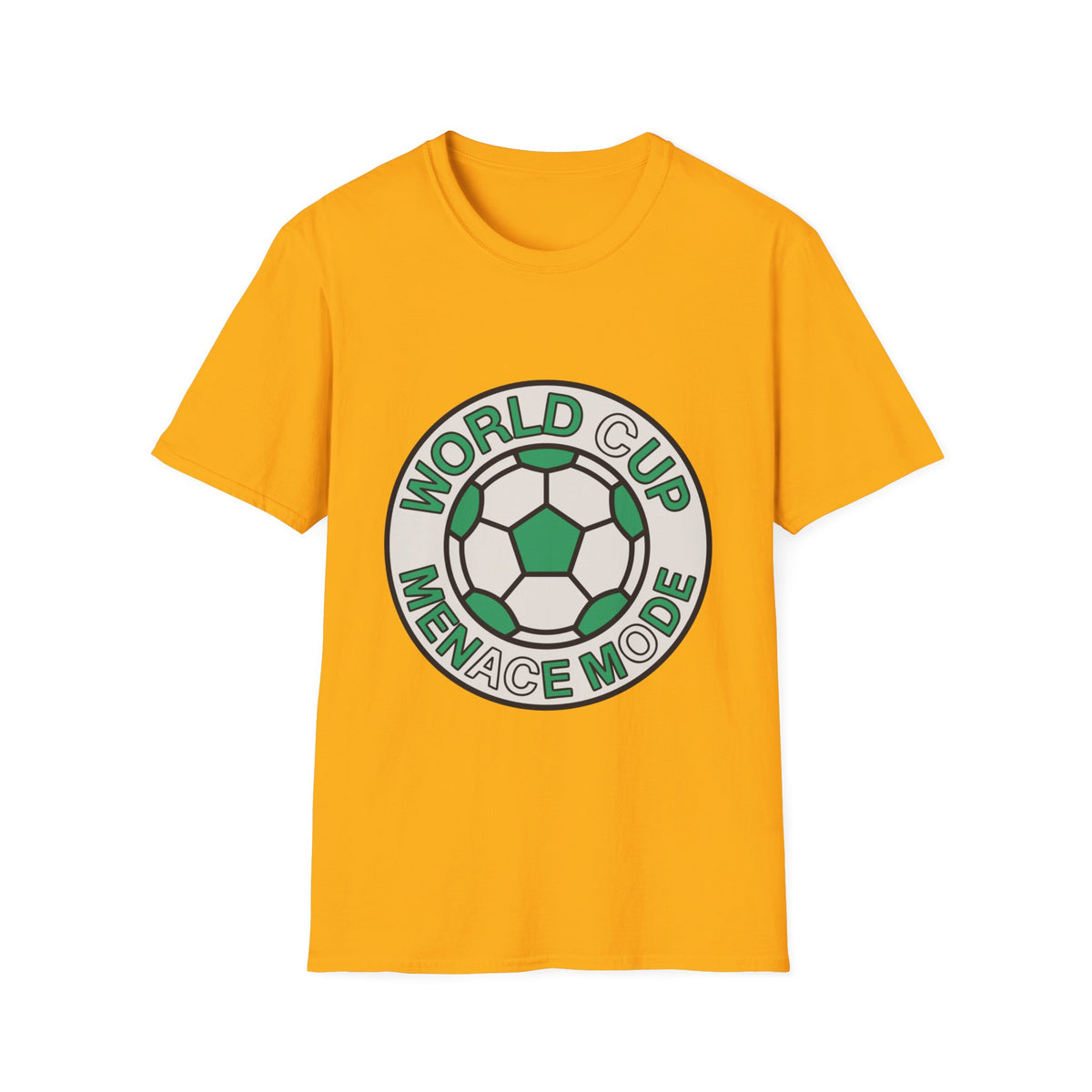 World Cup Menace Mode T-Shirt — Soccer Fan Graphic Tee - Trending Now - August 2026