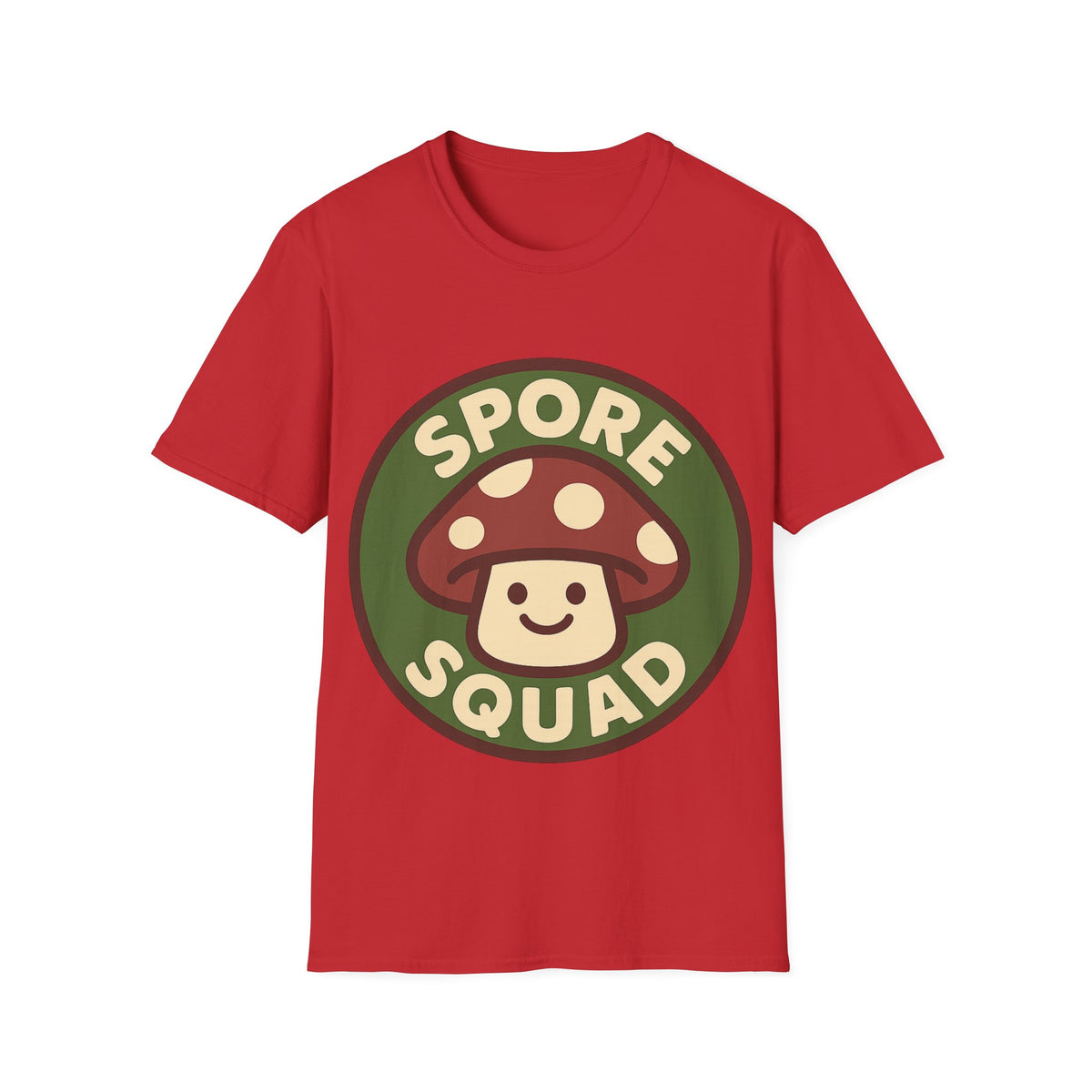 Spore Squad T-Shirt — Cute Mushroom Graphic Tee for Gamers & Fungi Fans - Trending Now - September 2026