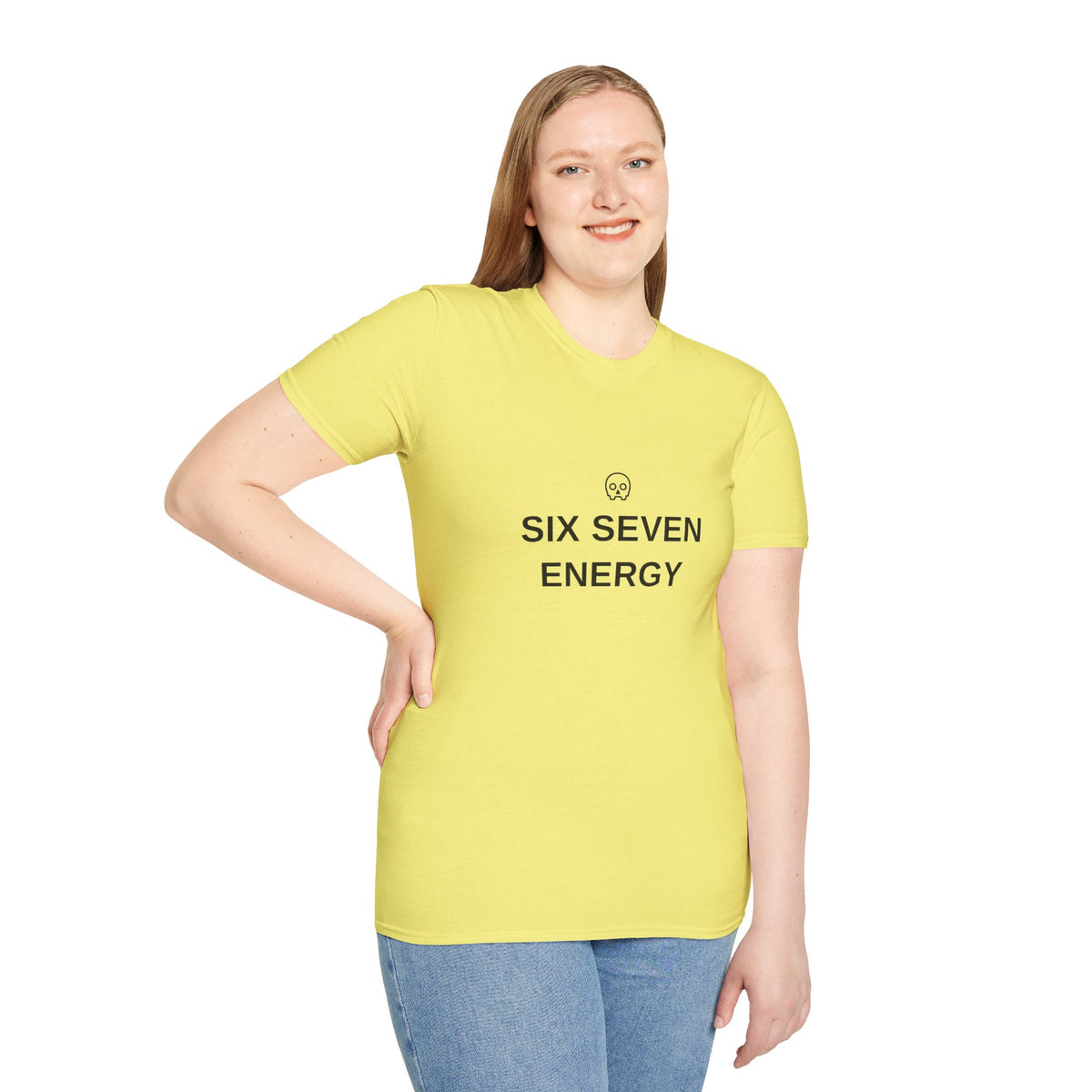 Six Seven Energy T-Shirt — Minimal Skull Graphic Tee - Trending Now - August 2026
