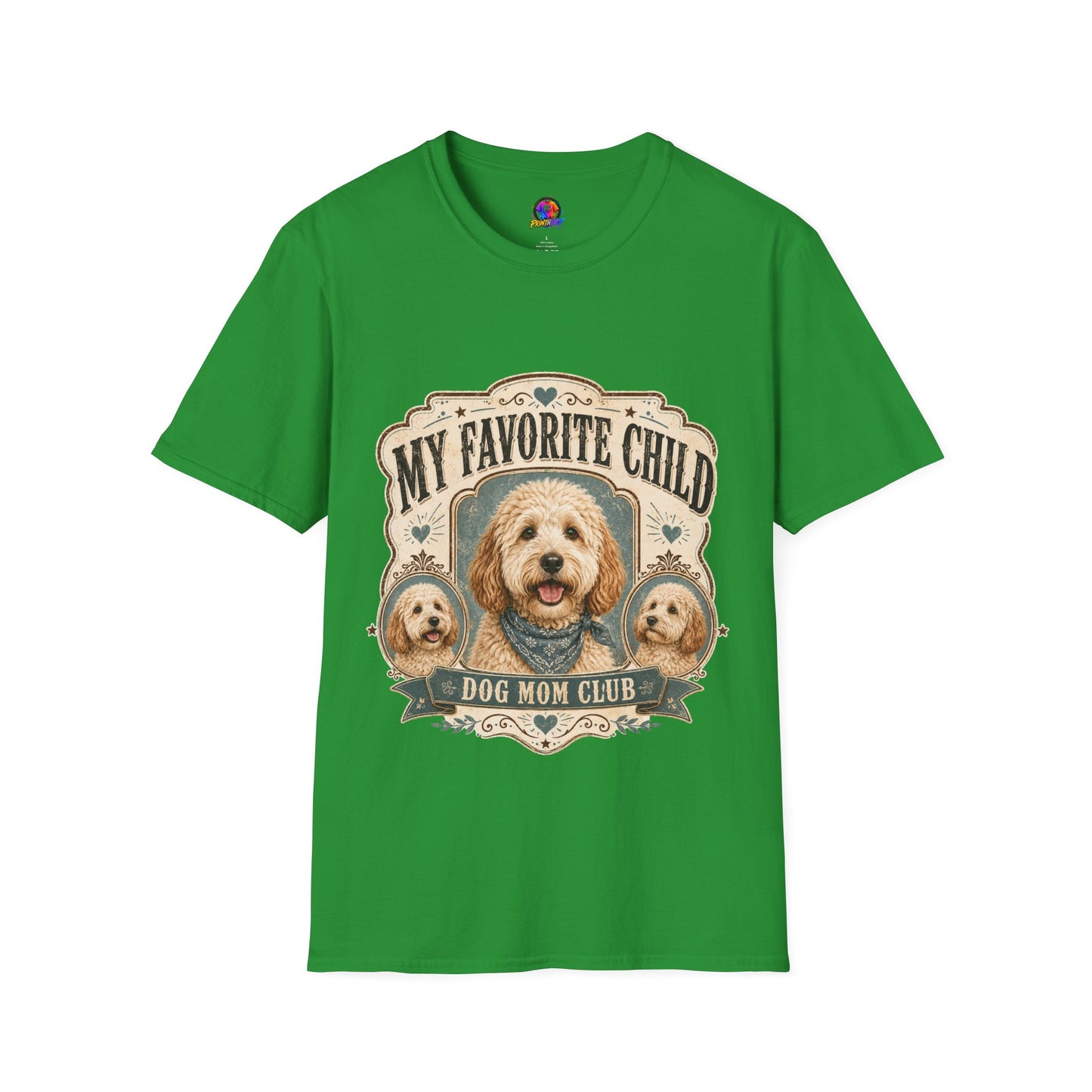 My Favorite Child Dog Mom T-Shirt — Cute Pet Lover Tee
