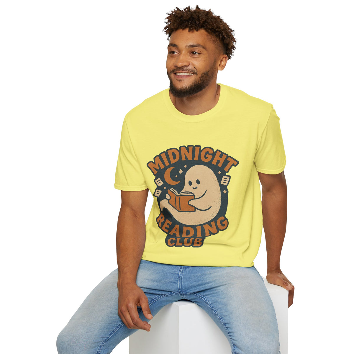 Midnight Reading Club T-Shirt — Cute Ghost Booklover Tee - Trending Now - August 2026