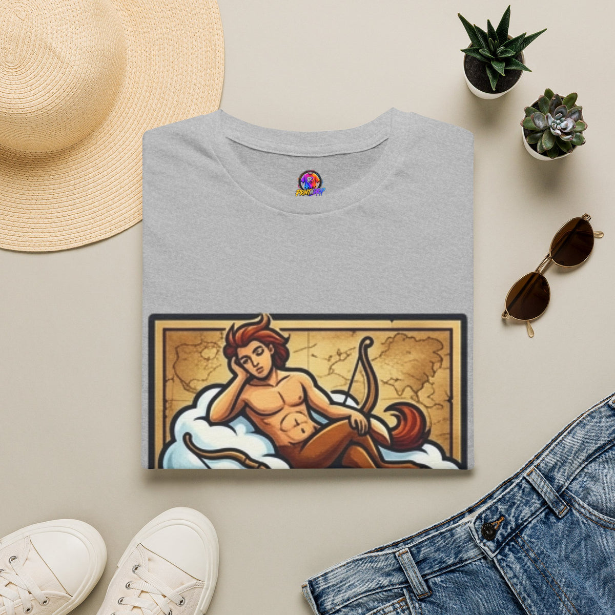 Sagittarius Zodiac T‑Shirt — Fiercely Independent, Easily Bored Astrology Tee