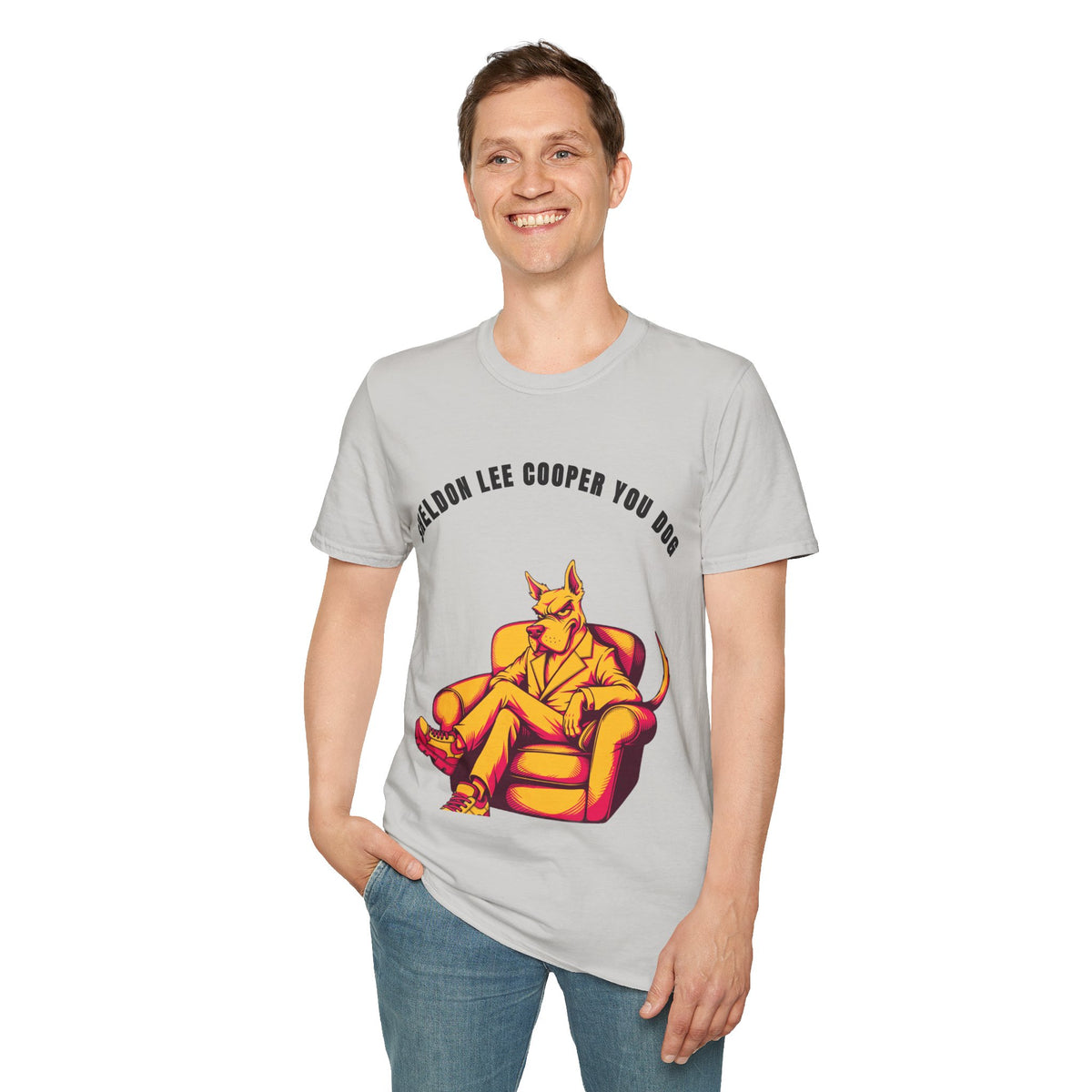 T-Shirt — "Sheldon Lee Cooper You Dog" Vintage Chill Dog Illustration - Trending Now - September 2026
