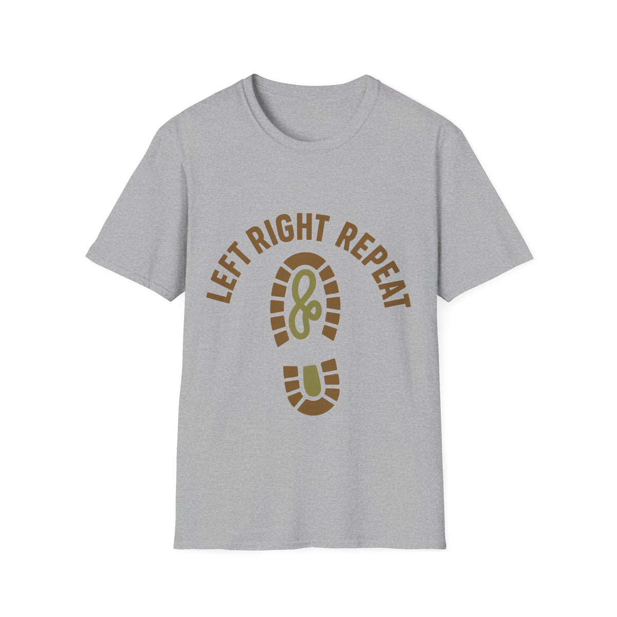 Left Right Ready Bootprint T-Shirt - Trending Now - September 2026