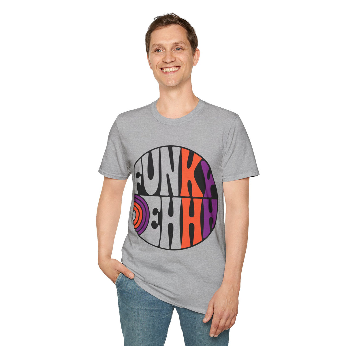 Funk Vibes Graphic T-Shirt — Retro 70s Circle Design - Trending Now - August 2026