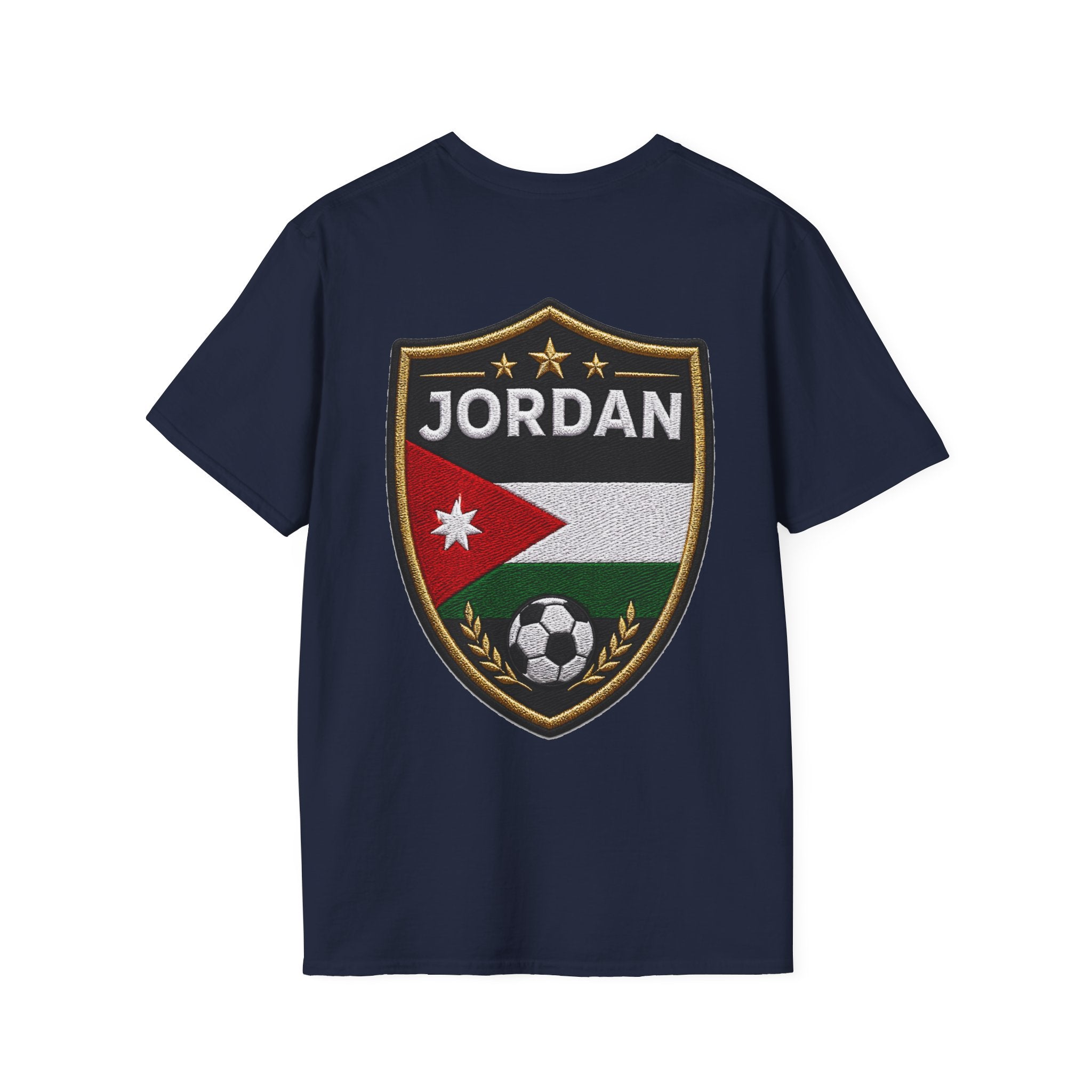 Jordan Soccer T‑Shirt — Desert Courage Flag Design