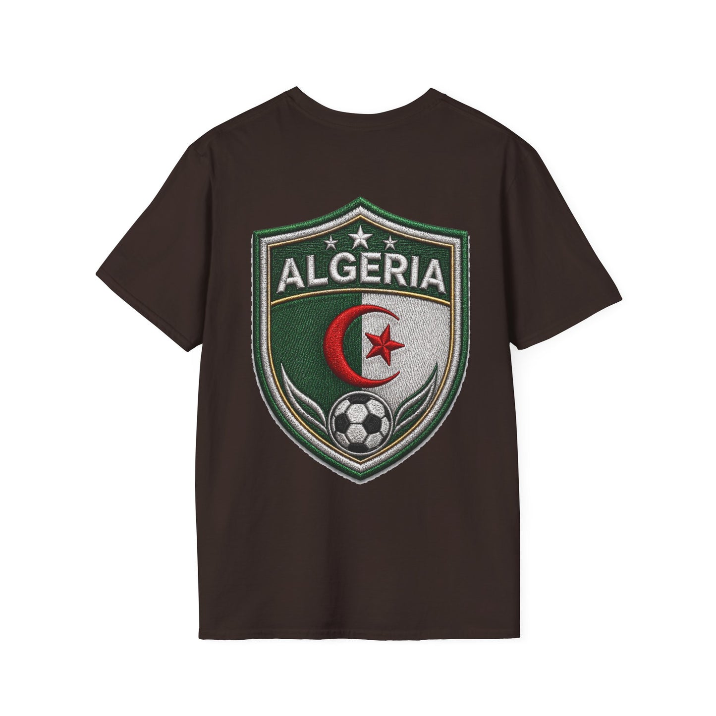 Algeria Football Fan Tee — "Green Desert Fire" Soccer Shirt