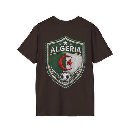 Algeria Football Fan Tee — "Green Desert Fire" Soccer Shirt
