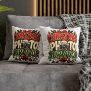 Christmas Photo Survivor Pillowcase