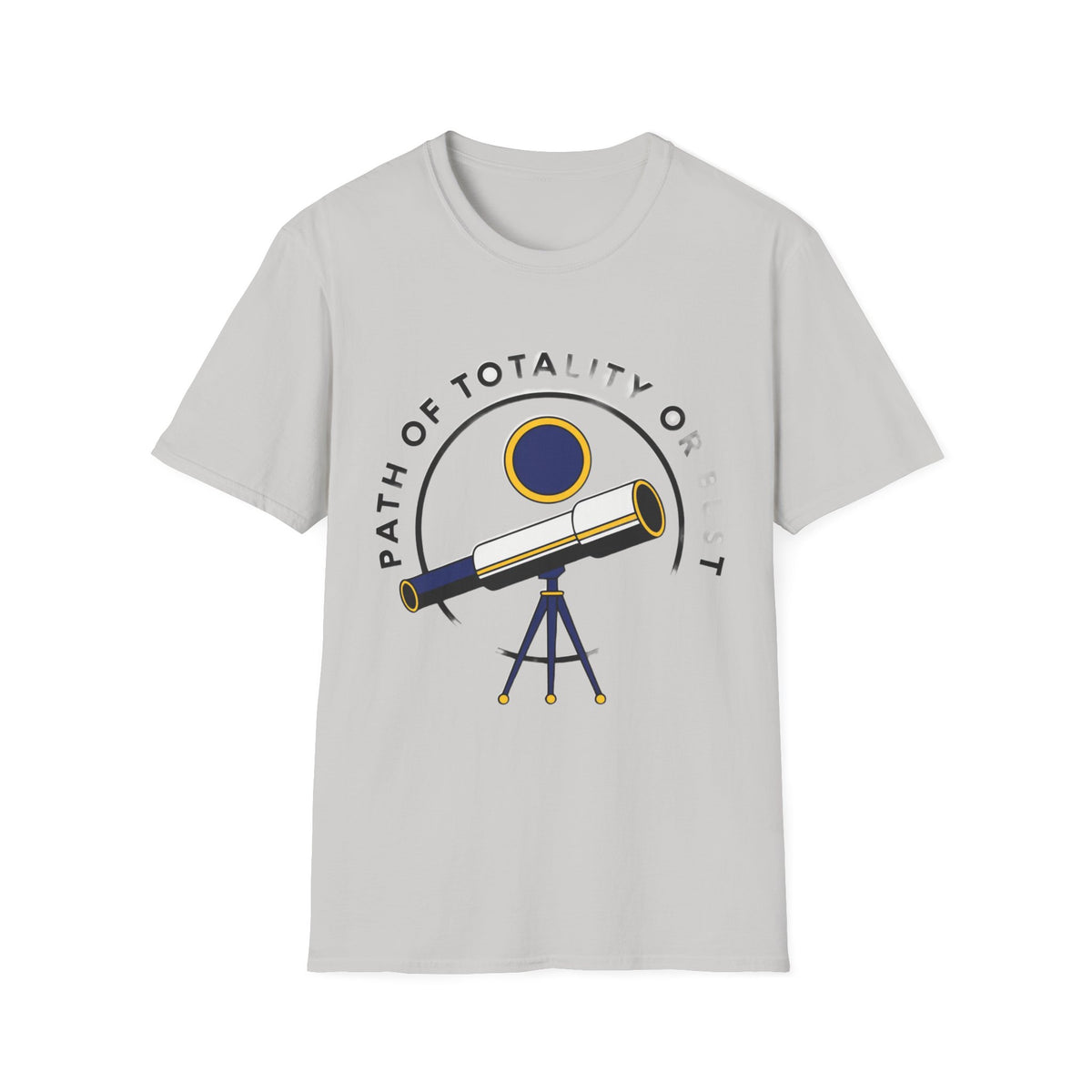 Totality Path Telescope T-Shirt — Eclipse Astronomy Graphic Tee - Trending Now - August 2026