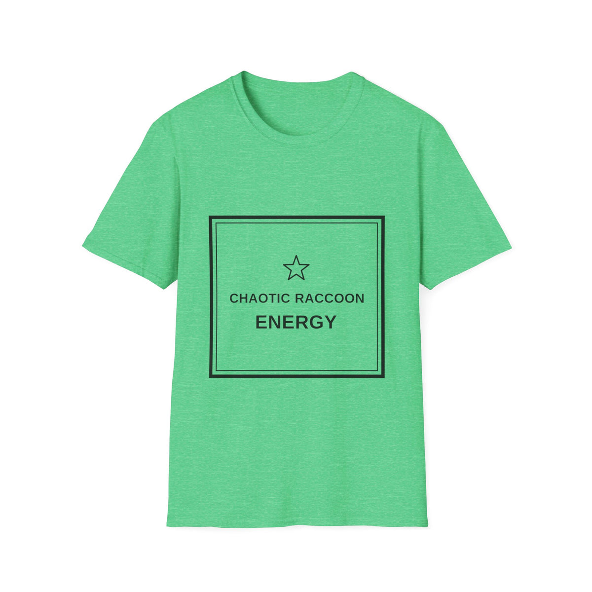 T-Shirt — Chaotic Raccoon Energy Graphic Tee - Trending Now - August 2026