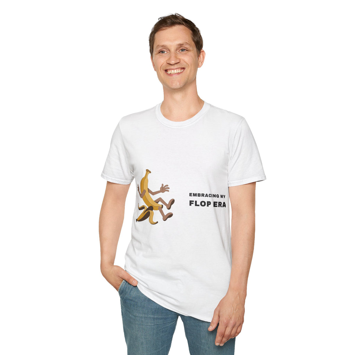 T-Shirt — Comedic Banana 'Flop Beat' Graphic Tee - Trending Now - September 2026