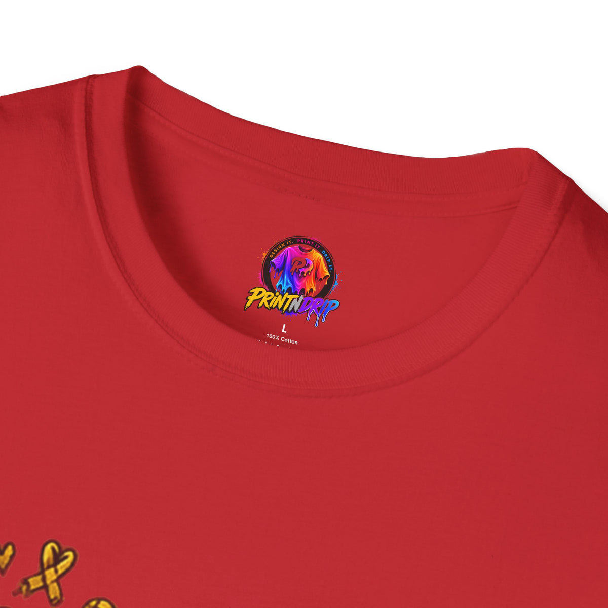 Hope Lives Here Gold Ribbon Butterfly Childhood Cancer Awareness T-Shirt