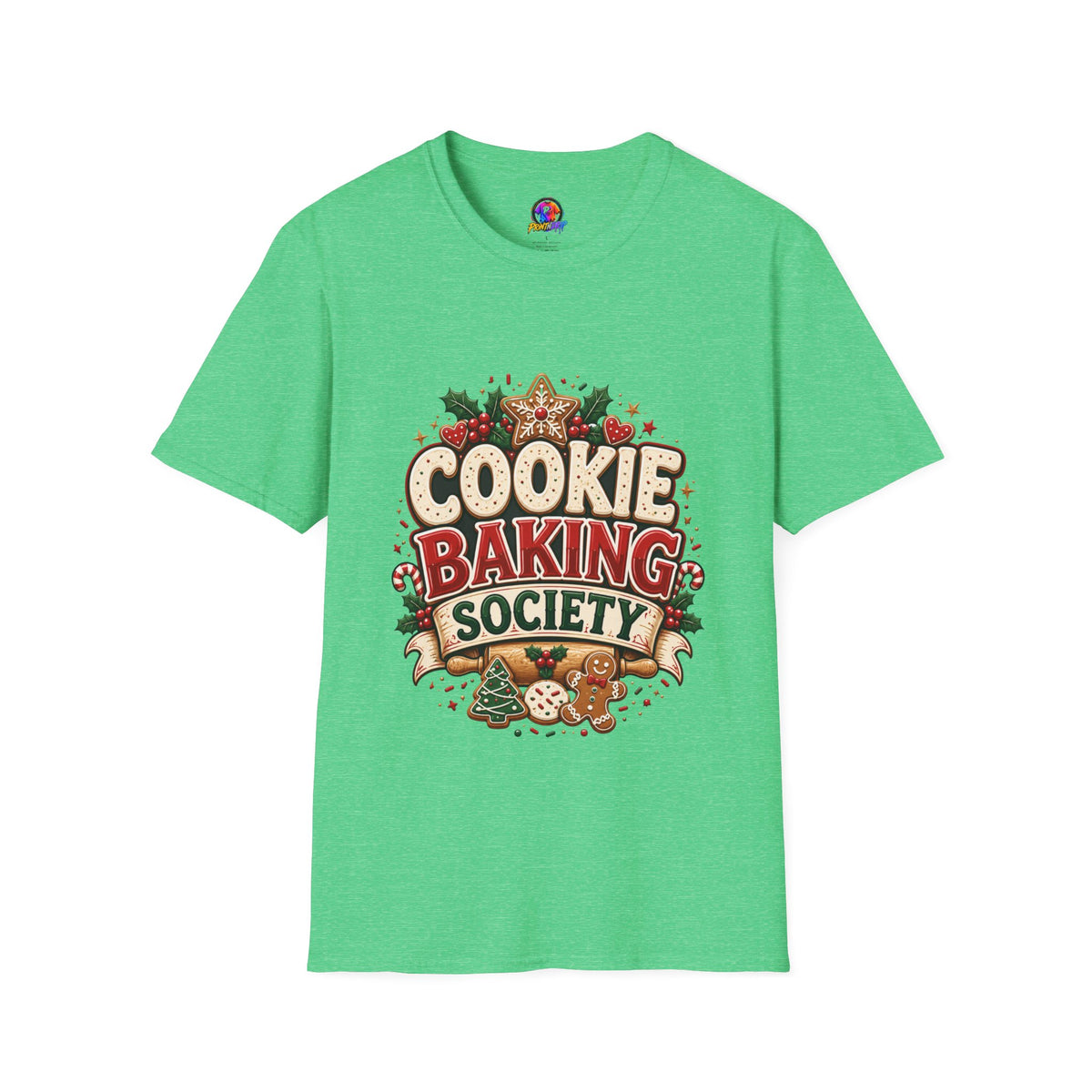 Cookie Baking Society T-Shirt — Holiday Baking Graphic Tee