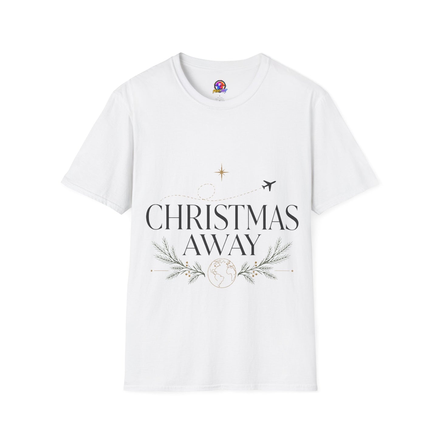 Christmas Away T-Shirt — Holiday Travel Graphic Tee