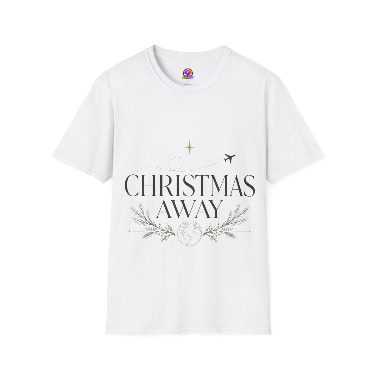 Christmas Away T-Shirt — Holiday Travel Graphic Tee