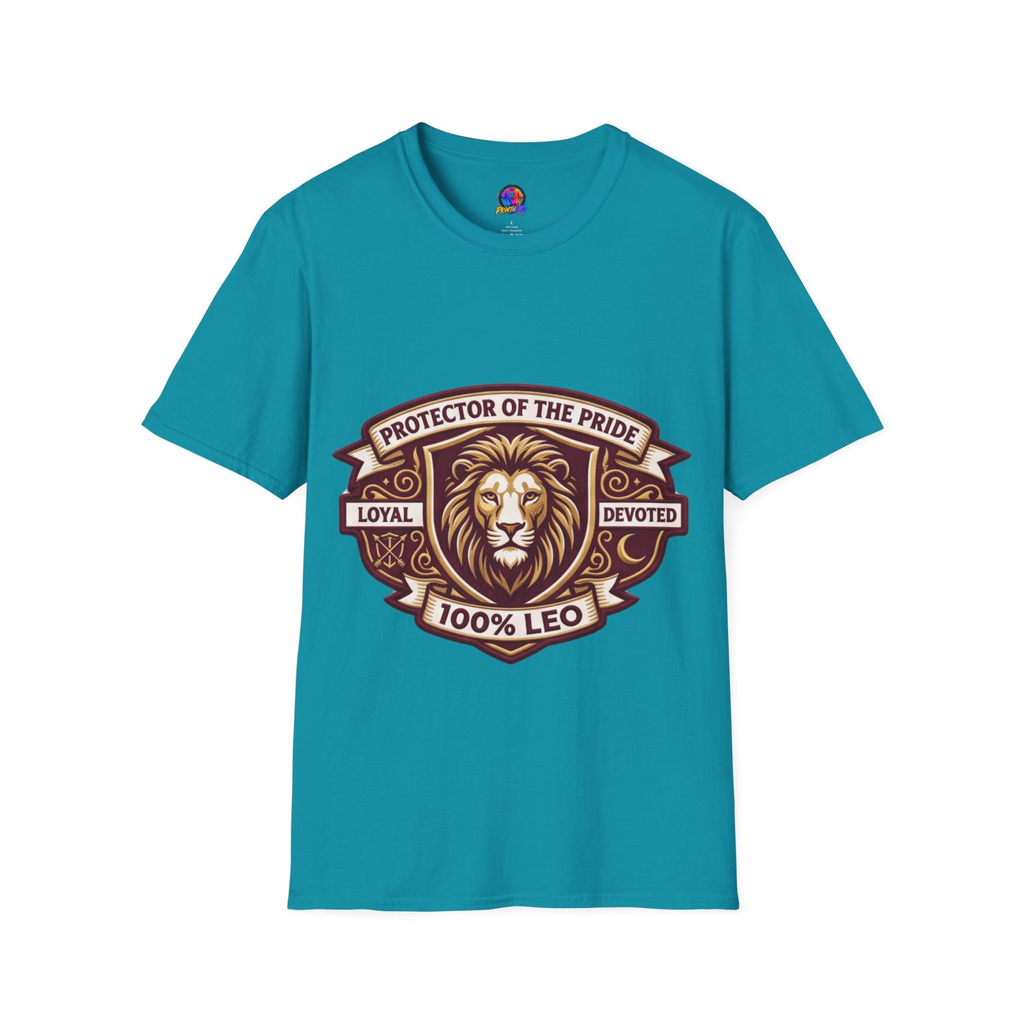 Protector of the Pride Lion T-Shirt — 100% Leo Zodiac Tee