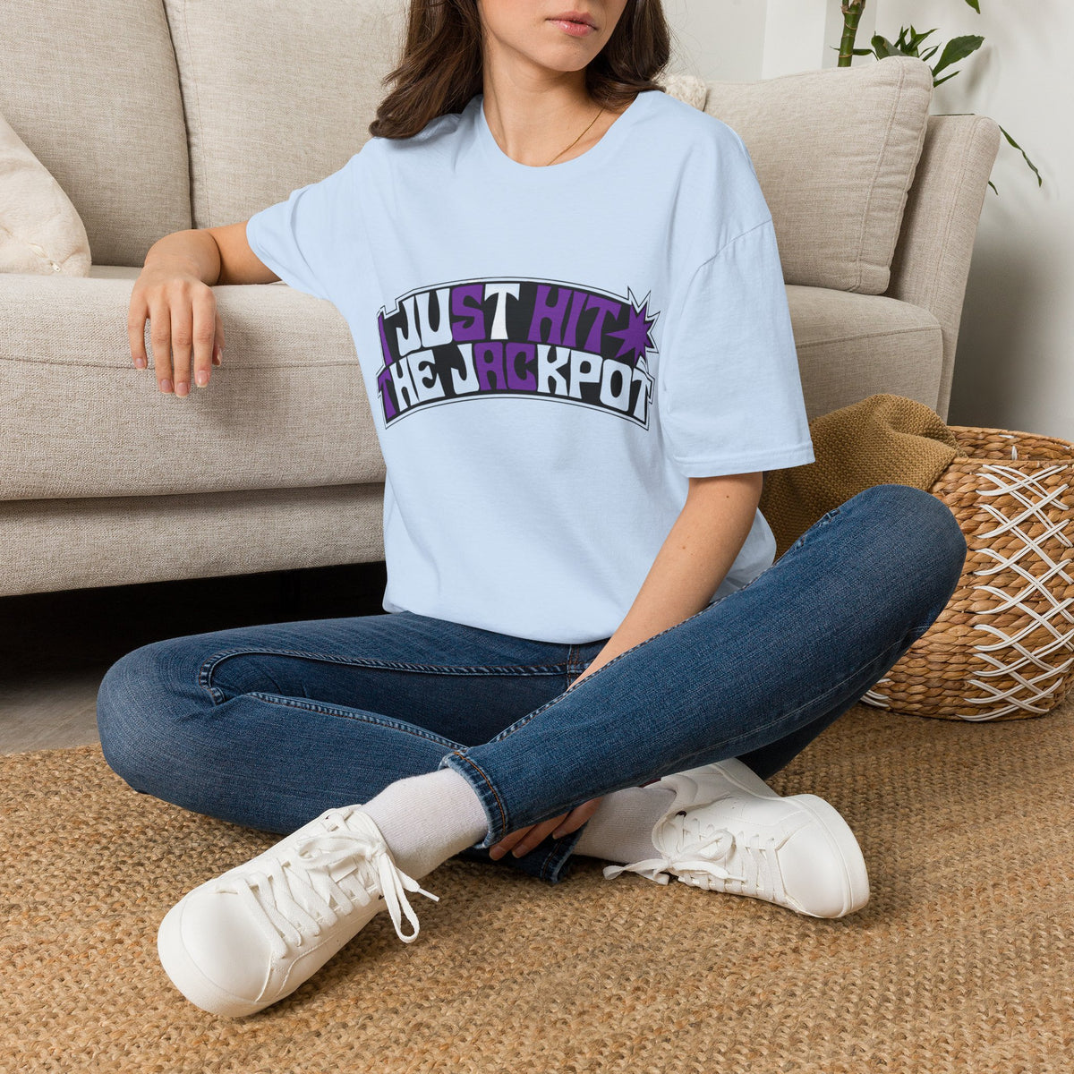 Just Hit the Jackpot T-Shirt — Retro Casino Graphic Tee - Trending Now - August 2026