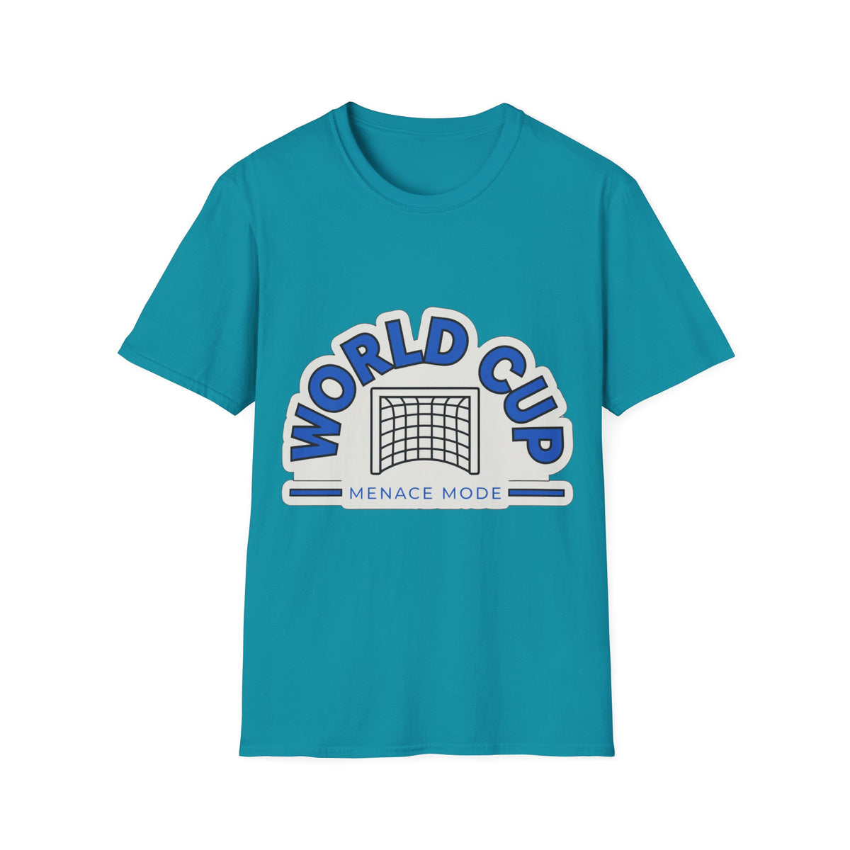 World Cup Soccer T‑Shirt — 'Menace Mode' Retro Goal Graphic - Trending Now - August 2026