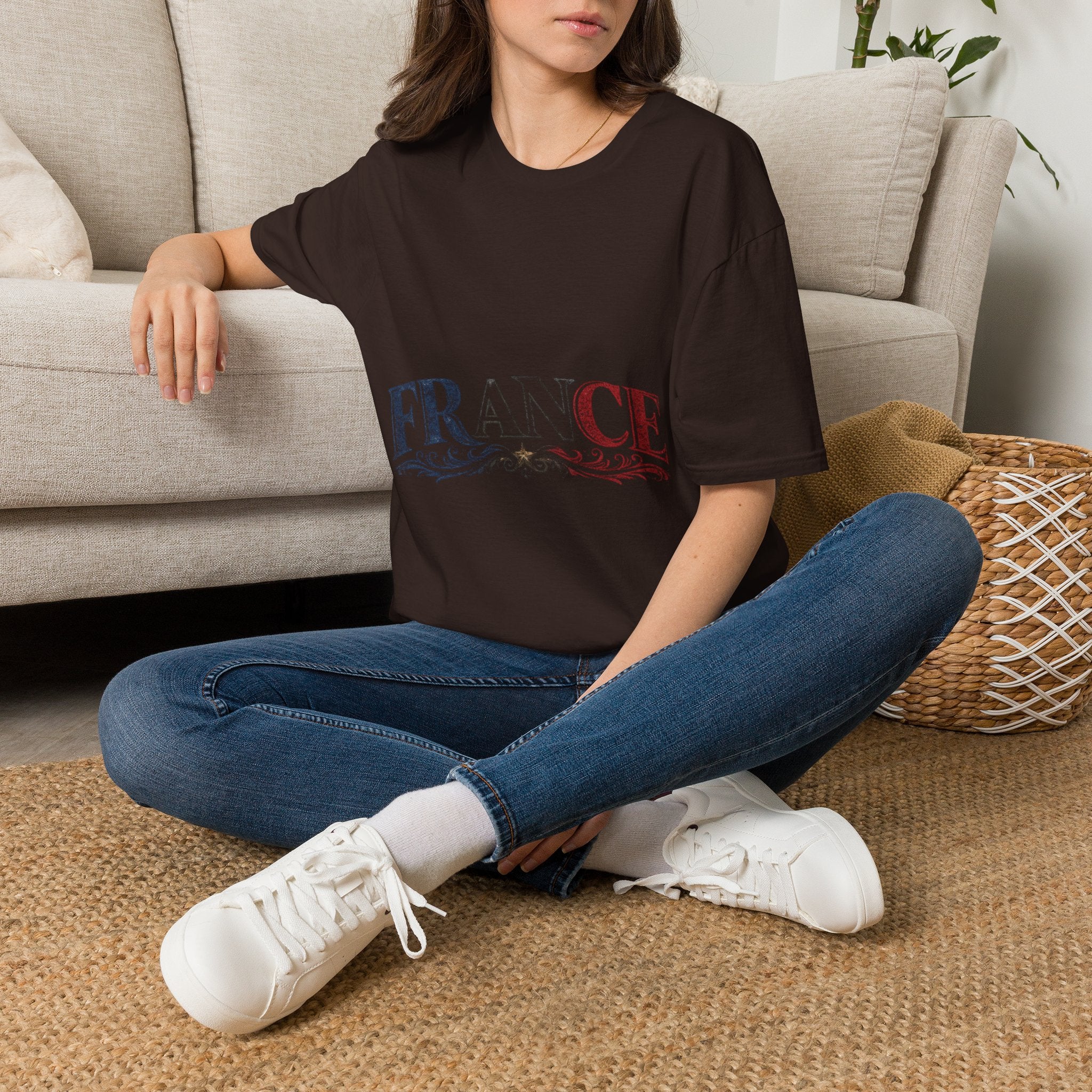 France Vintage Script T-Shirt
