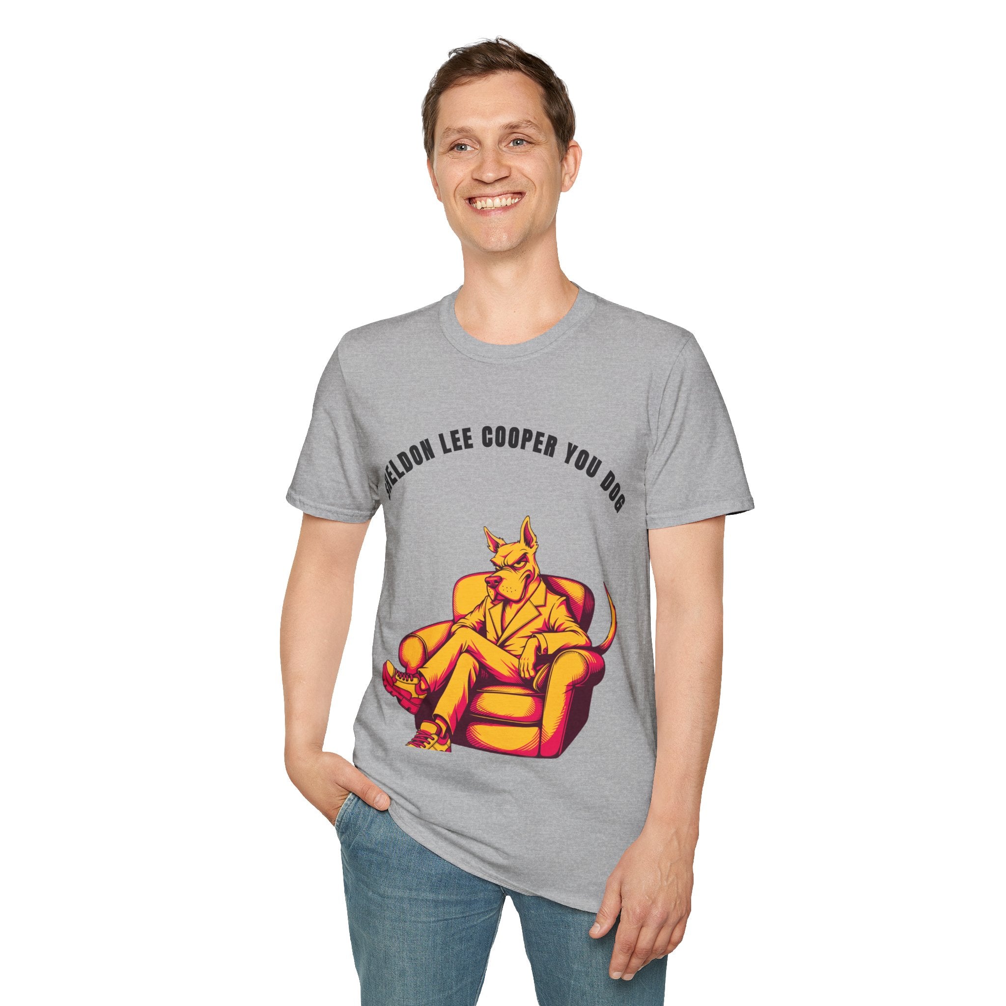 T-Shirt — "Sheldon Lee Cooper You Dog" Vintage Chill Dog Illustration - Trending Now - September 2026