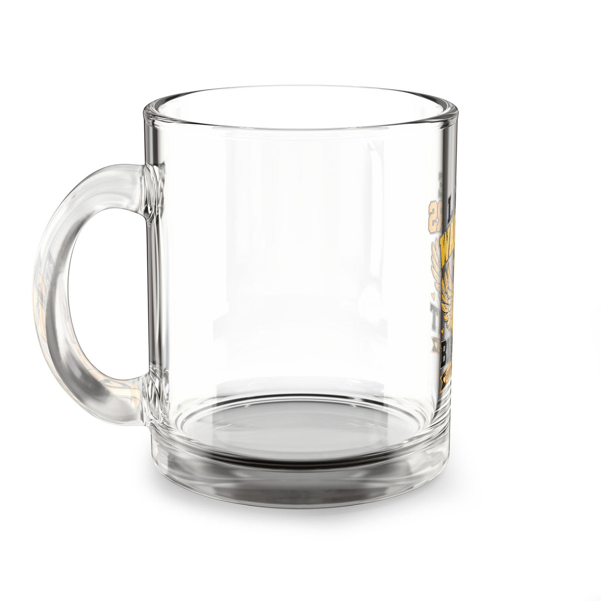 Little Warriors Big Fight Childhood  Cancer Awareness Glass Mug