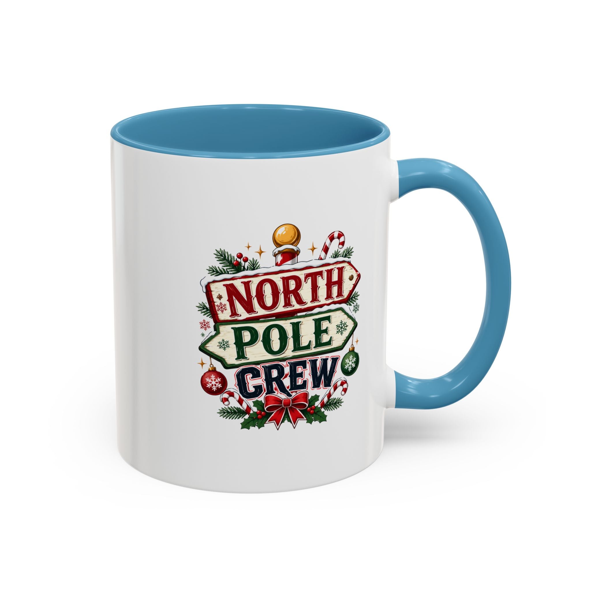 Accent Coffee Mug North Pole Crew