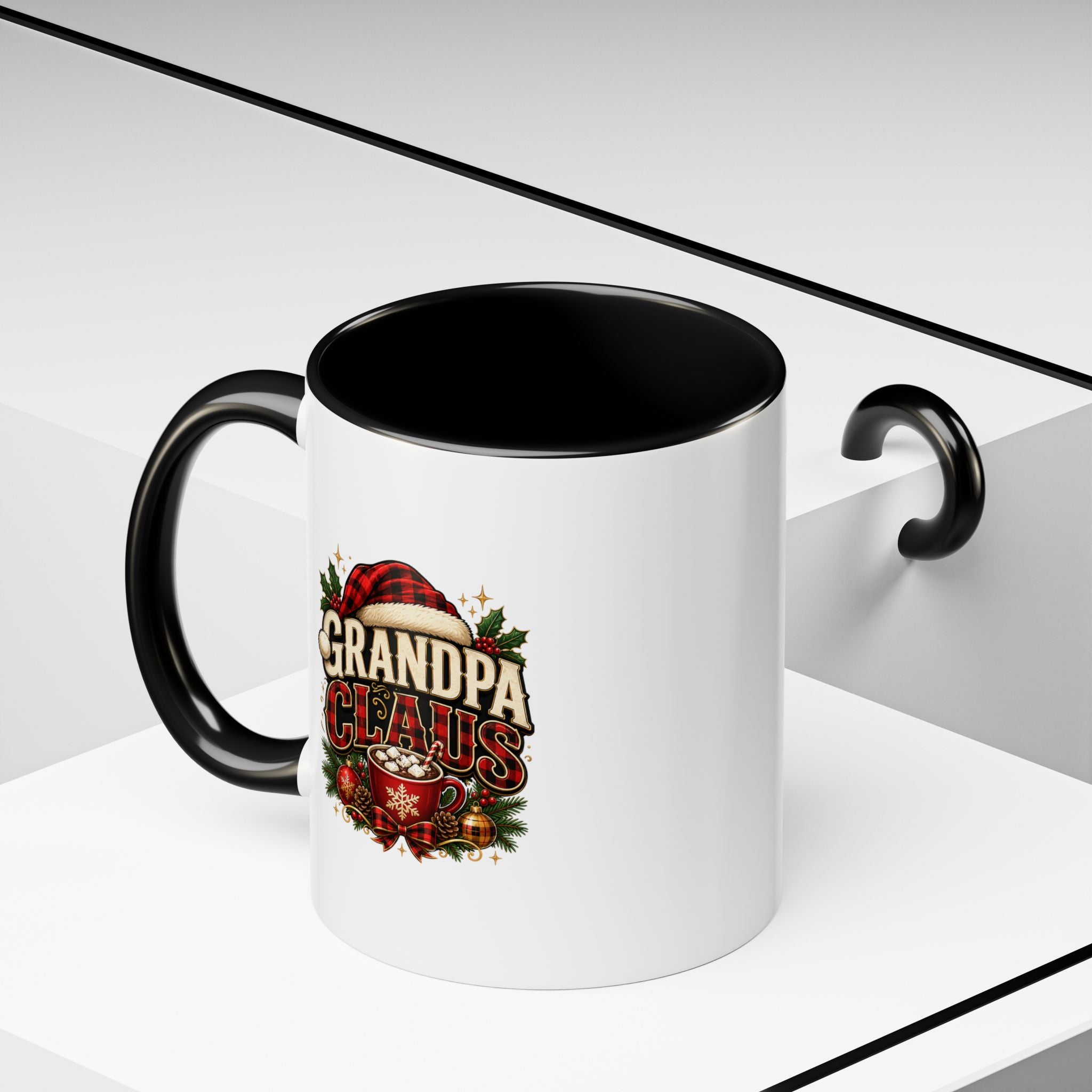 Accent Coffee Mug Grandpa Claus