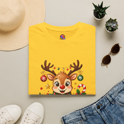 Little Reindeer T-Shirt — Cute Christmas Holiday Kids & Family Shirt