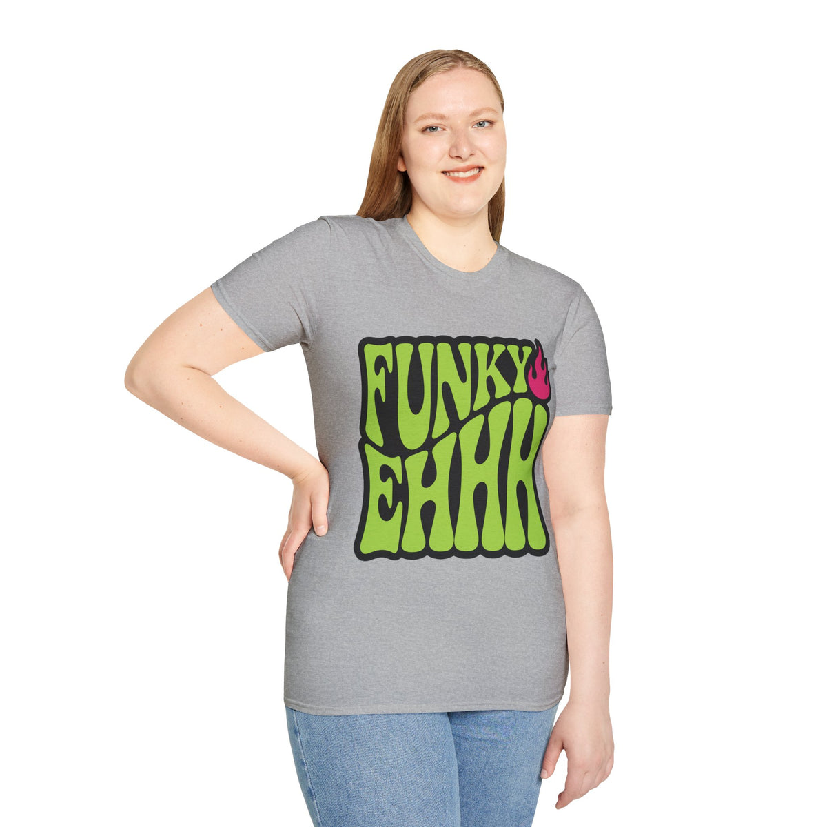 Funky Chili T-Shirt — Retro Psychedelic Green Flame Graphic Tee - Trending Now - August 2026