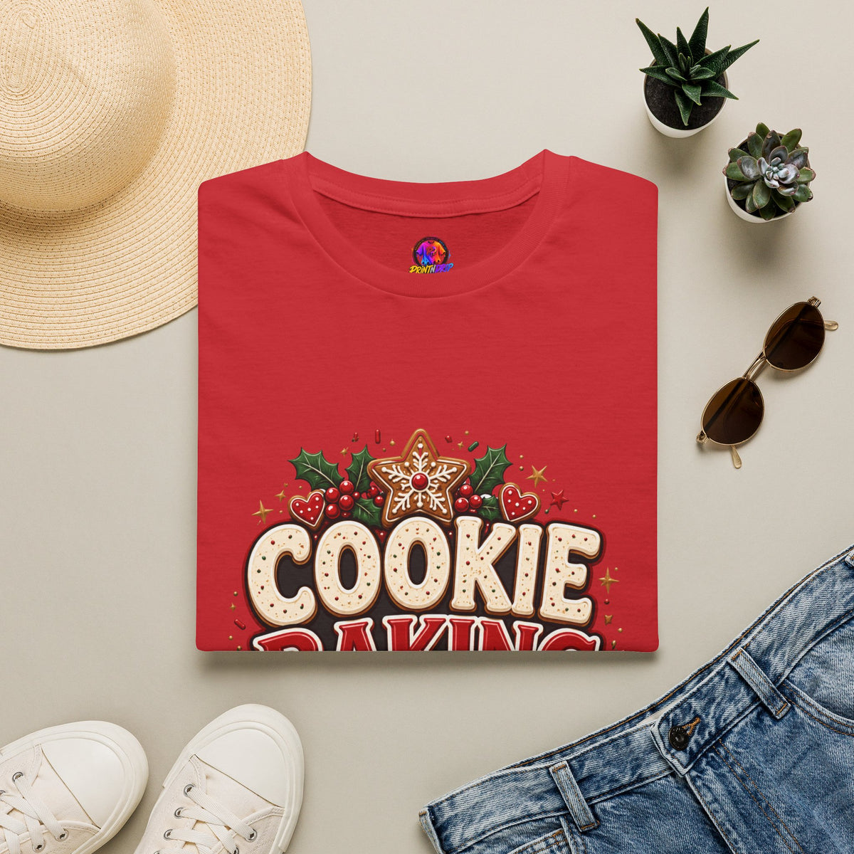 Cookie Baking Society T-Shirt — Holiday Baking Graphic Tee