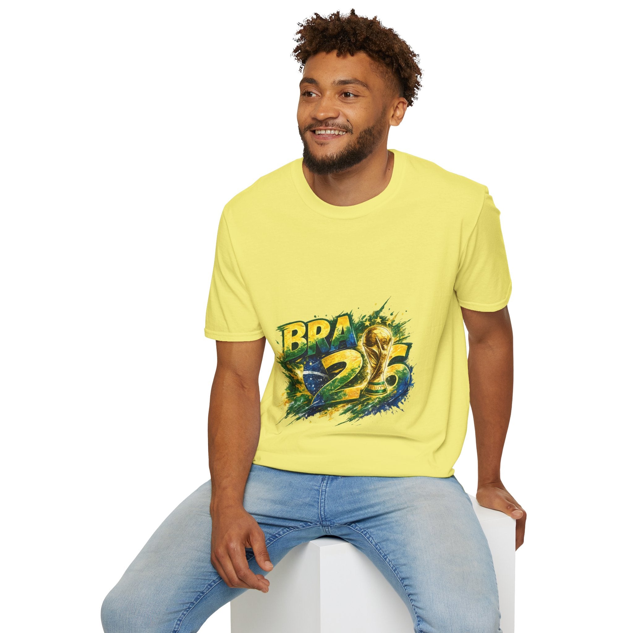 Brazil 25 T‑Shirt — Brazil Soccer World Cup Graphic Tee