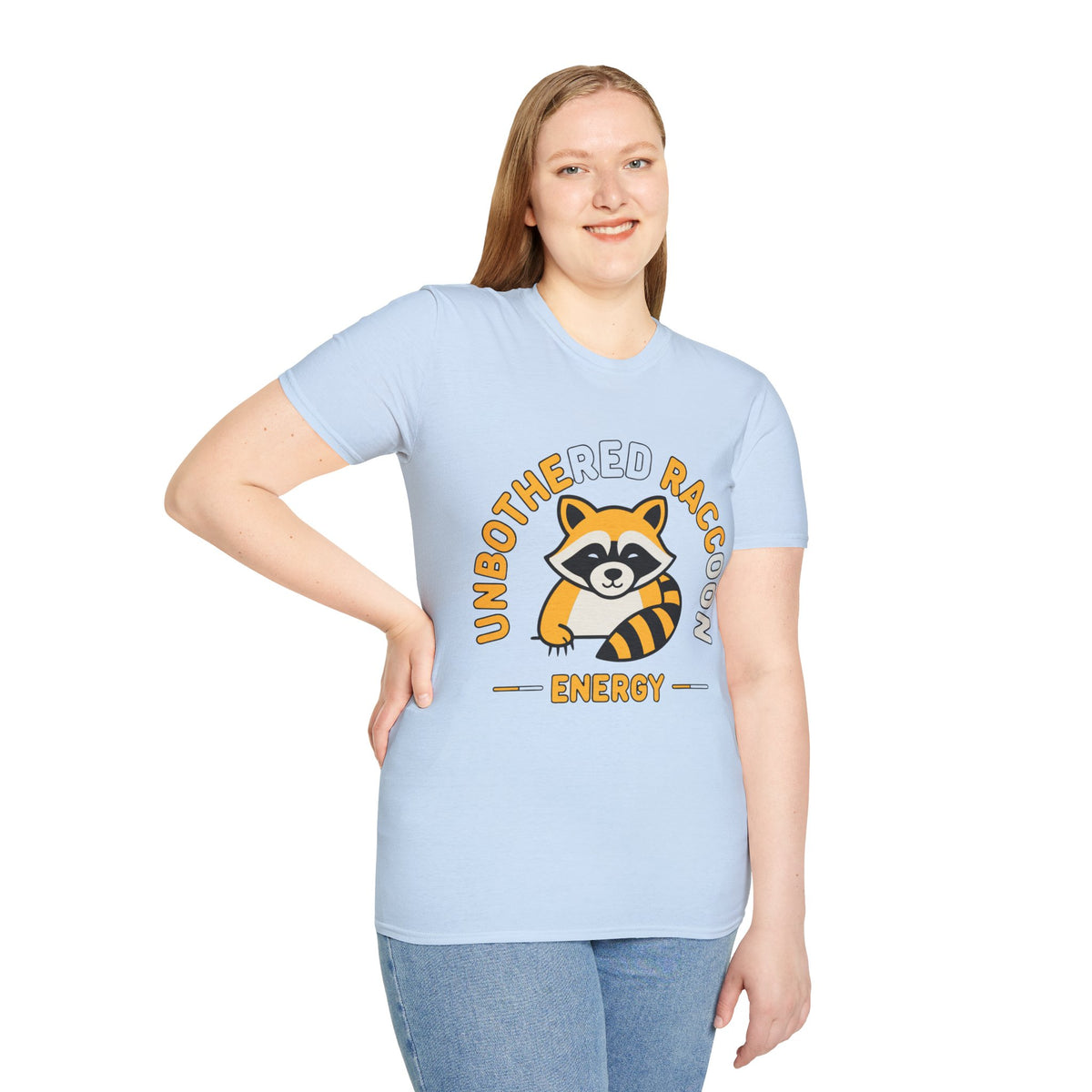 Unbothered Raccoon T-Shirt — Cute Relaxed Graphic Tee ("Unbothered Raccoon Energy") - Trending Now - August 2026