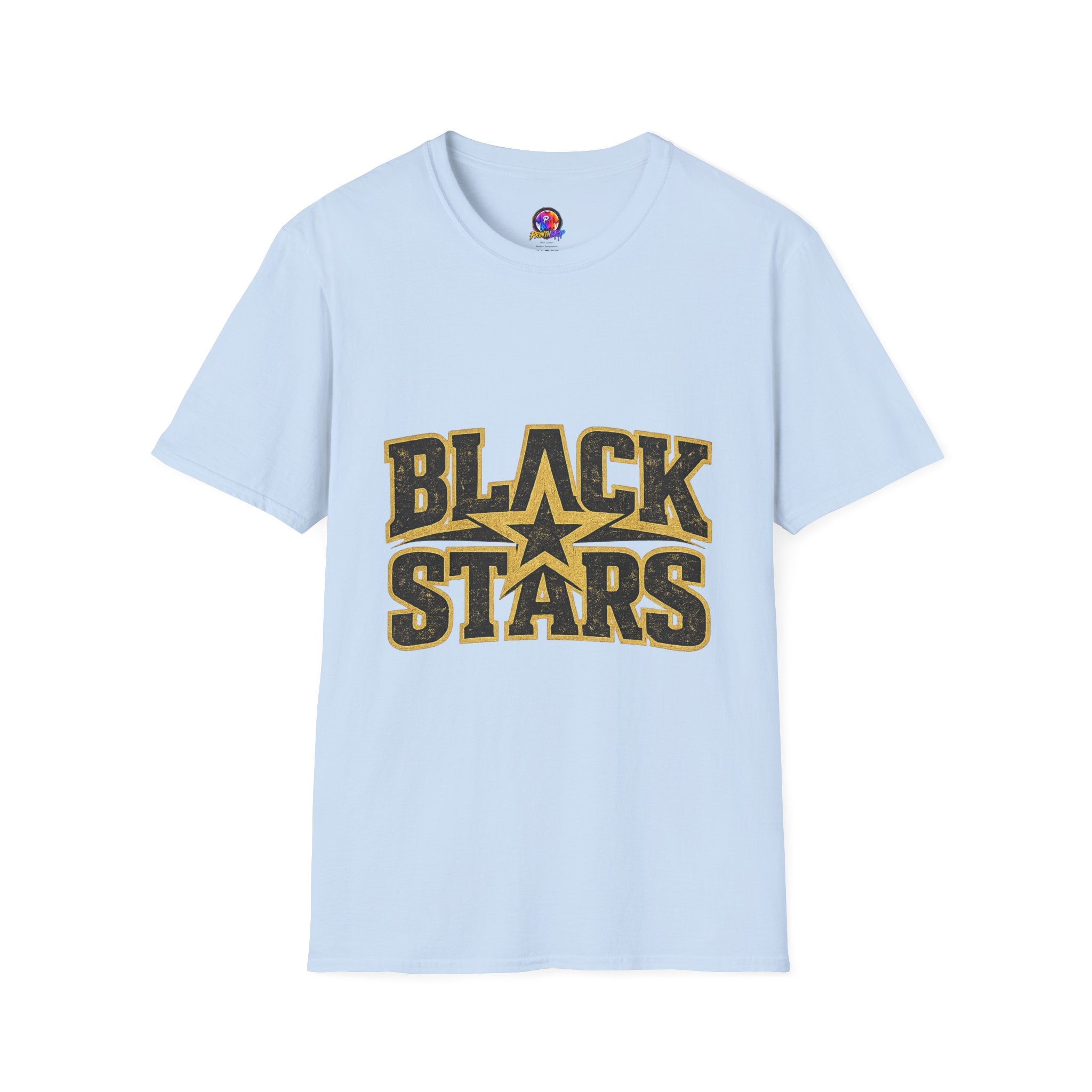 Ghana Black Stars T-Shirt — Bold Vintage Star Logo Tee