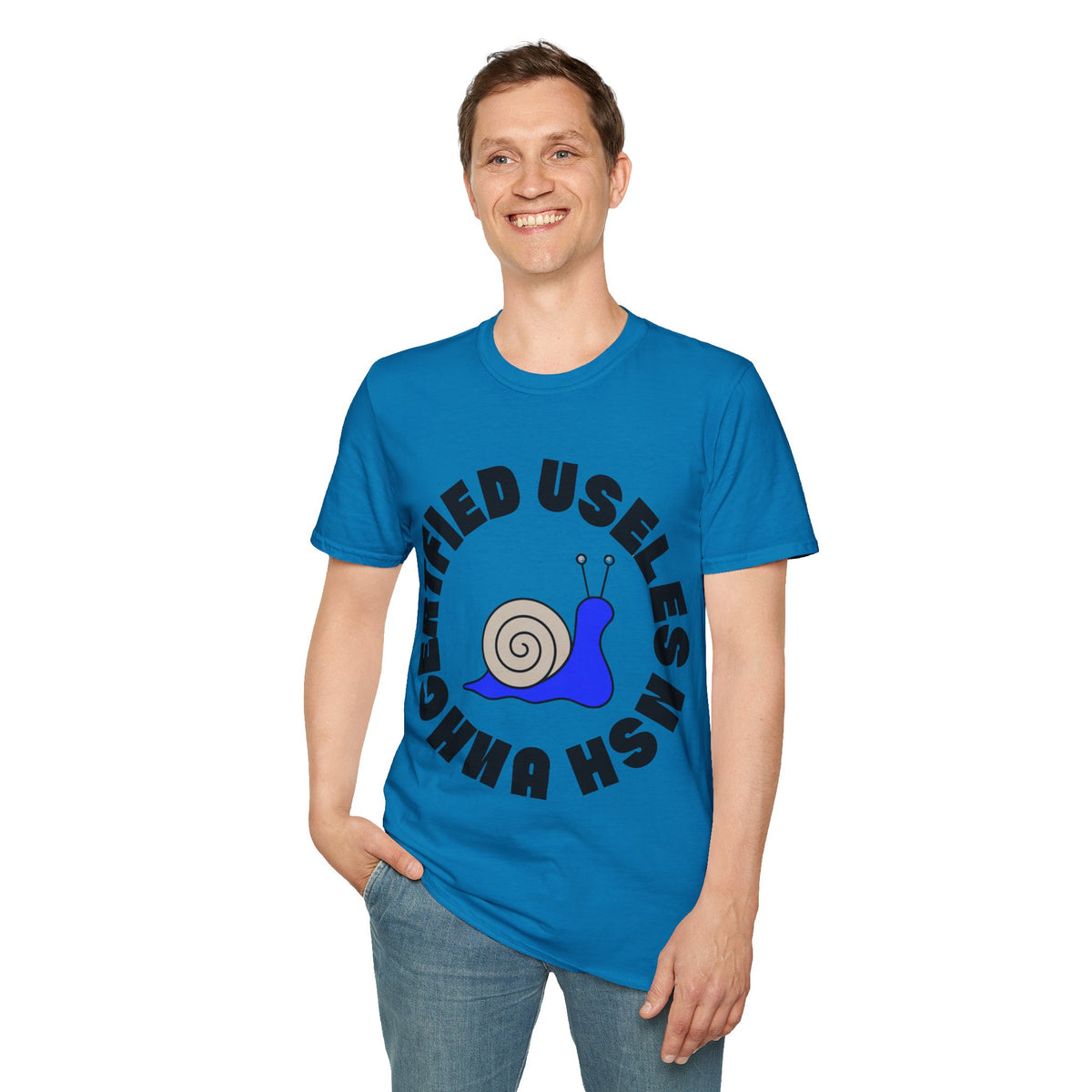 Certified Useless Snail T-Shirt — Funny Cute Graphic Tee for Sarcastic Gifts - Trending Now - August 2026