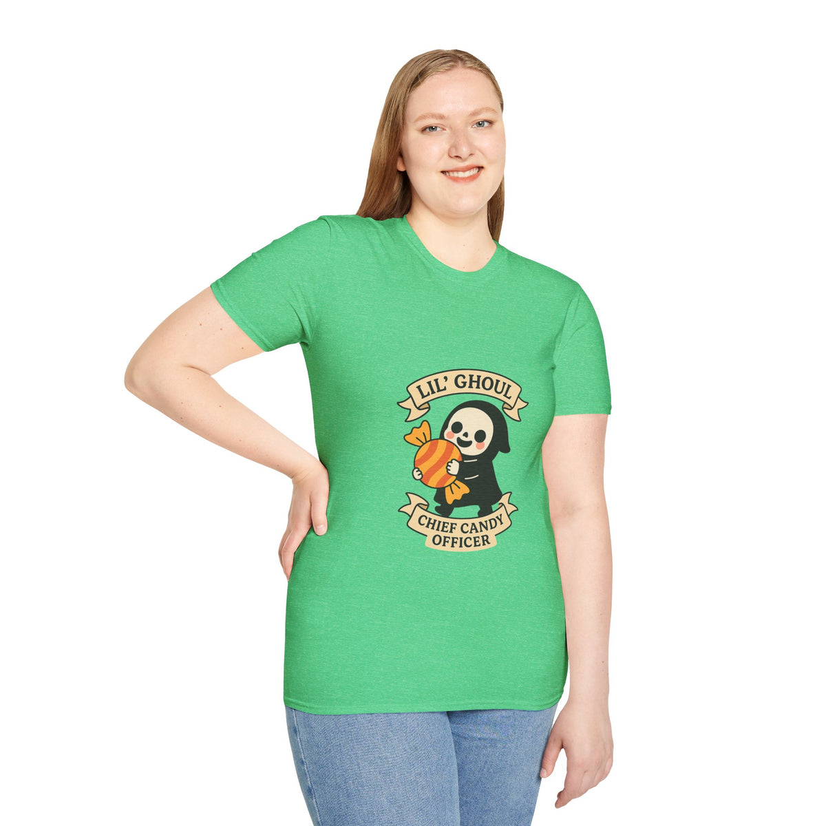 T-Shirt — 'Lil' Ghoul' Trick-or-Treat Candy Officer Halloween Tee - Trending Now - October 2026
