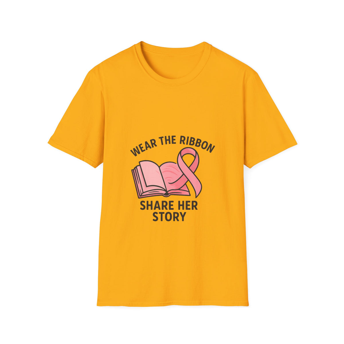 Breast Cancer Awareness T-Shirt — "Wear The Ribbon, Share Her Story" - Trending Now - October 2026