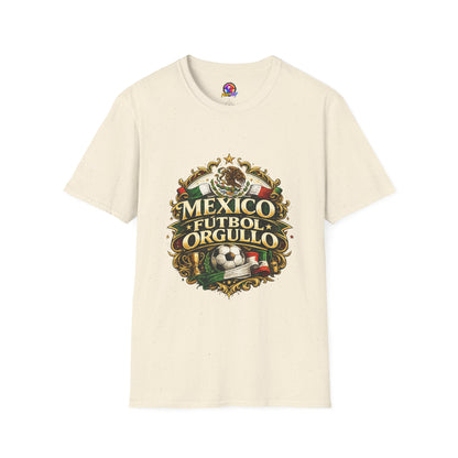 Mexico Fútbol Orgullo T-Shirt — Mexican Soccer Pride Graphic Tee