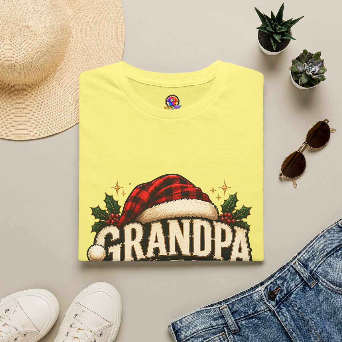 Christmas Grandpa Clause Unisex Softstyle T-Shirt
