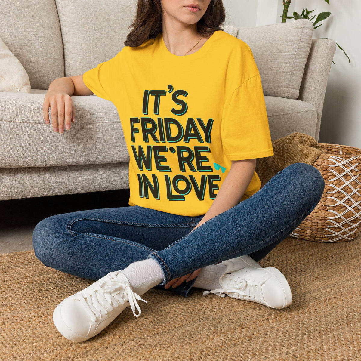 It's Friday We're In Love T-Shirt — Retro Indie Band Vibe Tee - Trending Now - August 2026