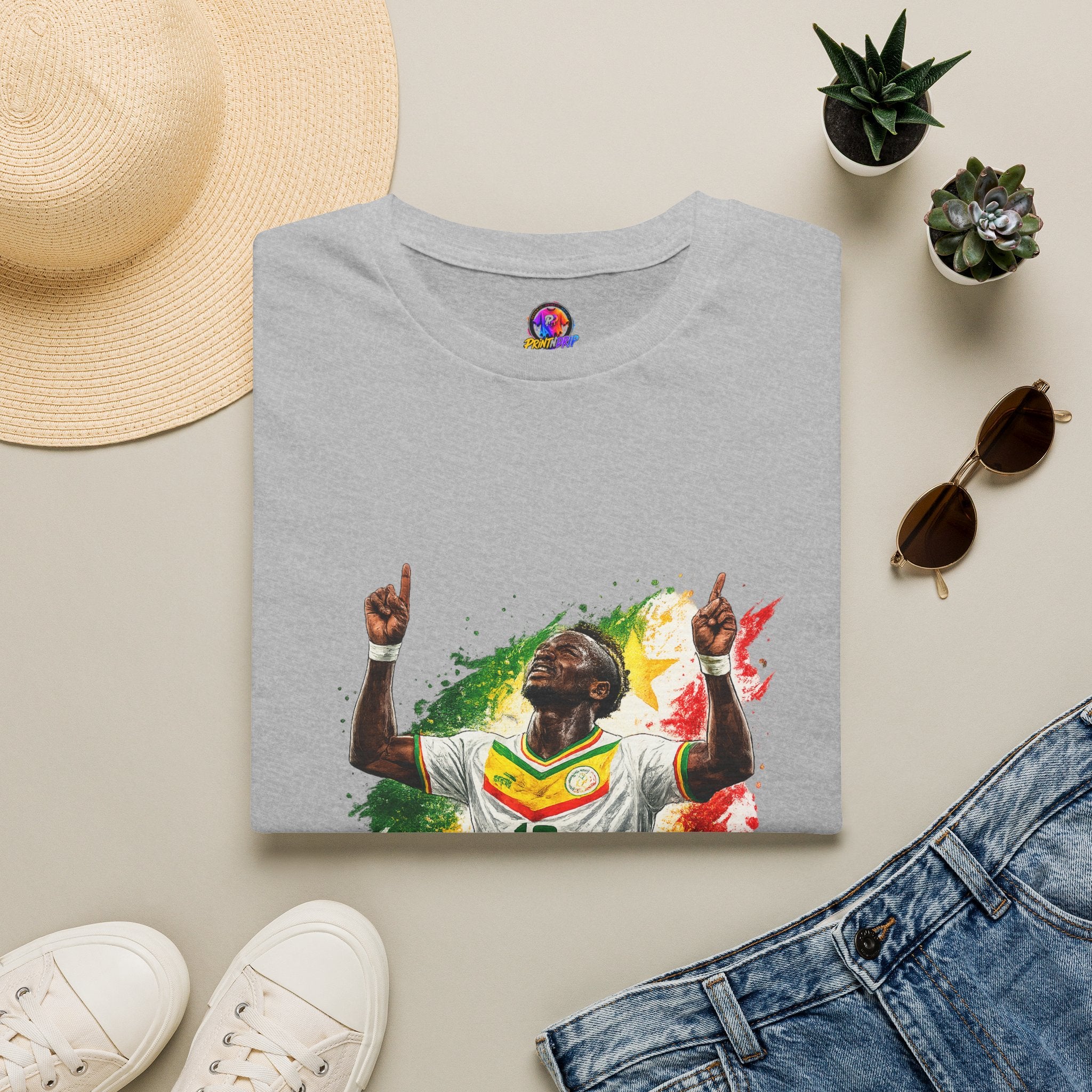 Senegal Sadio Mané Football Shirt – Tribute Soccer Tee