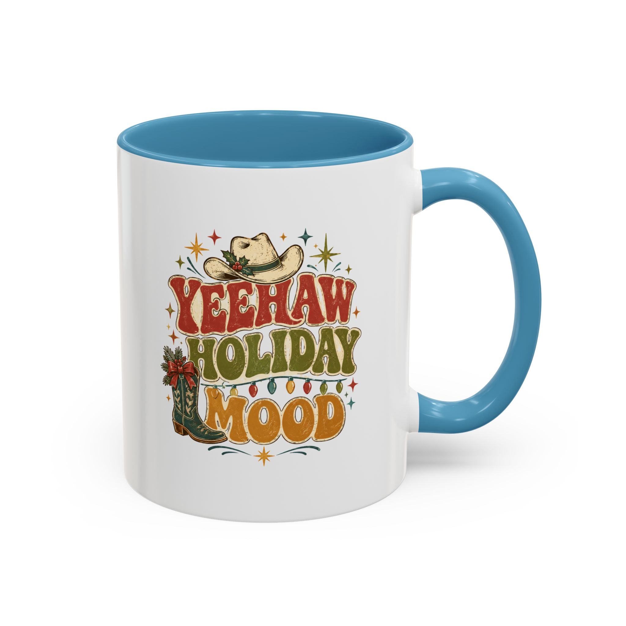Christmas Yeehaw Holiday Mood Coffee Mug