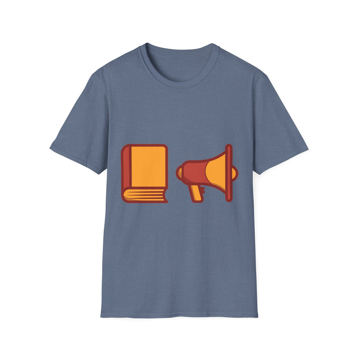 Book & Megaphone T-Shirt — Literary Advocate Tee - Trending Now - September 2026