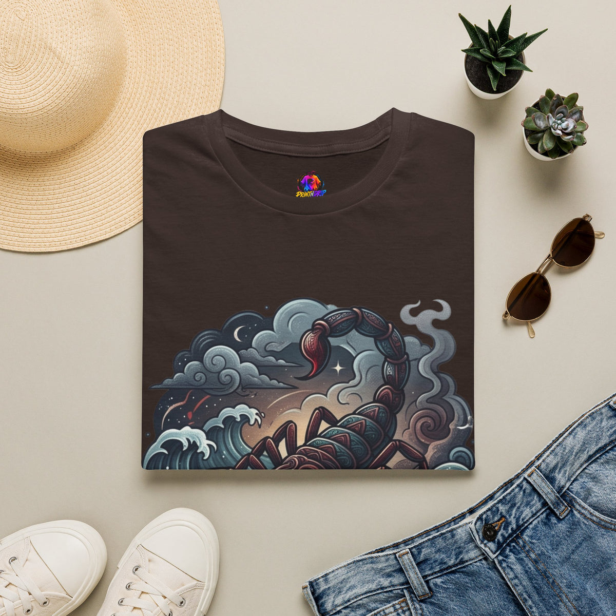 Scorpion Wave Unisex Softstyle T-Shirt