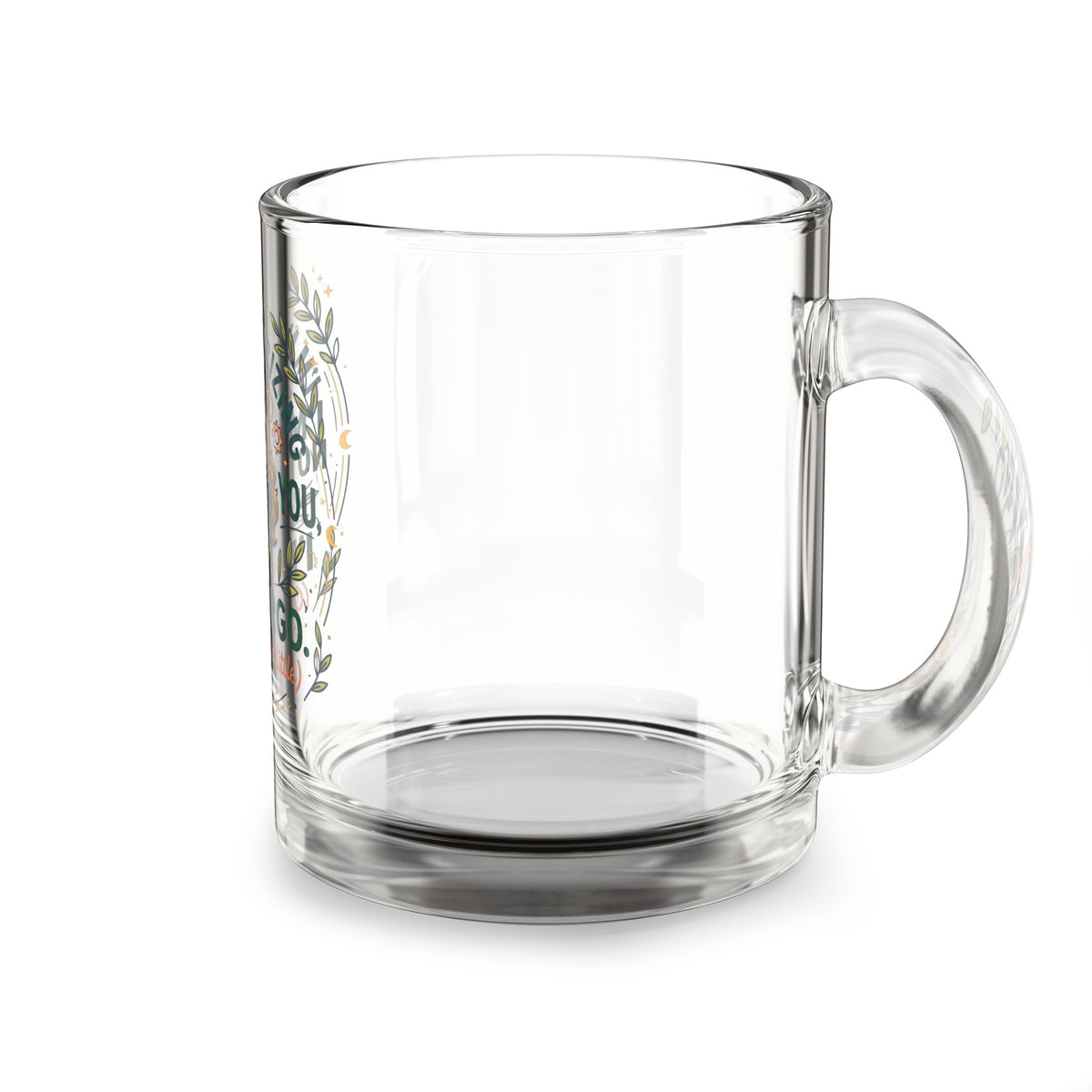 Virgo Glass Mug — “I’m Not Criticizing, I’m a Virgo” Astrological Coffee Cup
